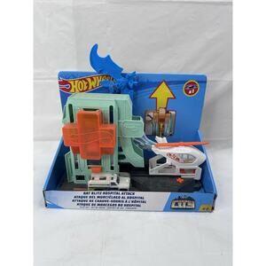 Hot Wheels Creature Attack Playsets Bat Blitz Hospital Mattel NEW Toy Helicopter